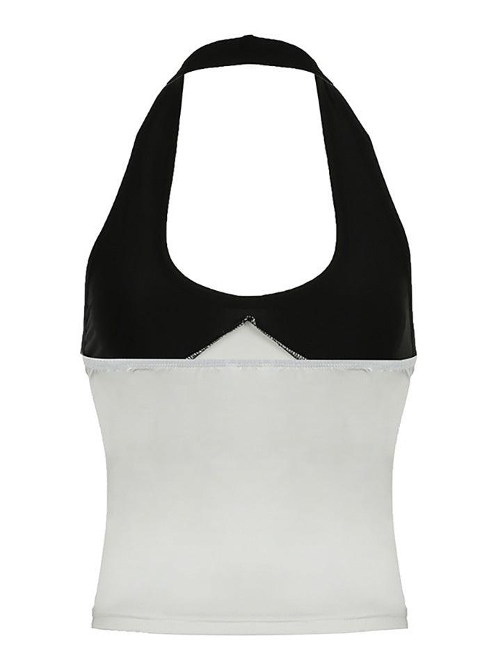 V-Neck Halter Slim Tank top