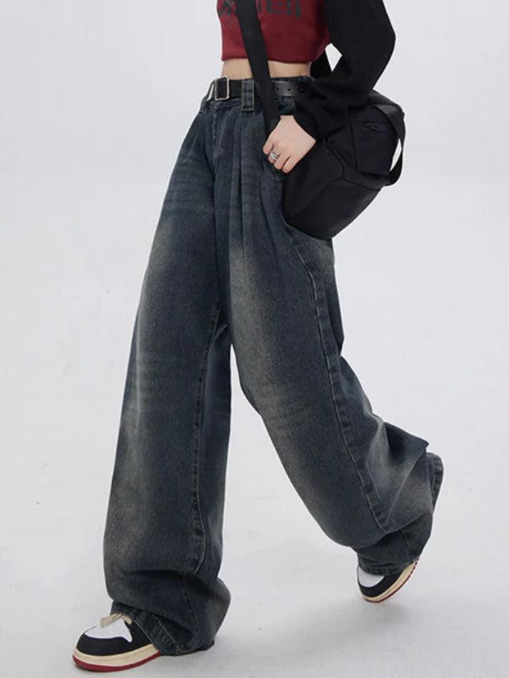 Vintage Wash High Rise Boyfriend Jeans - AnotherChill