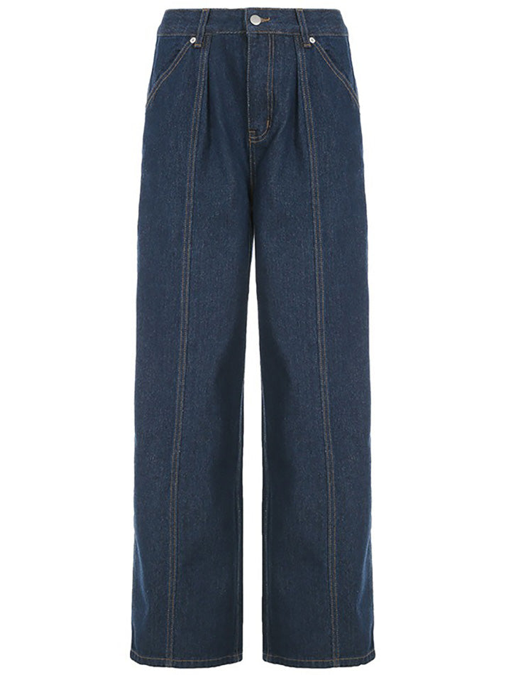 Vintage Loose Fit Wide Leg Jeans