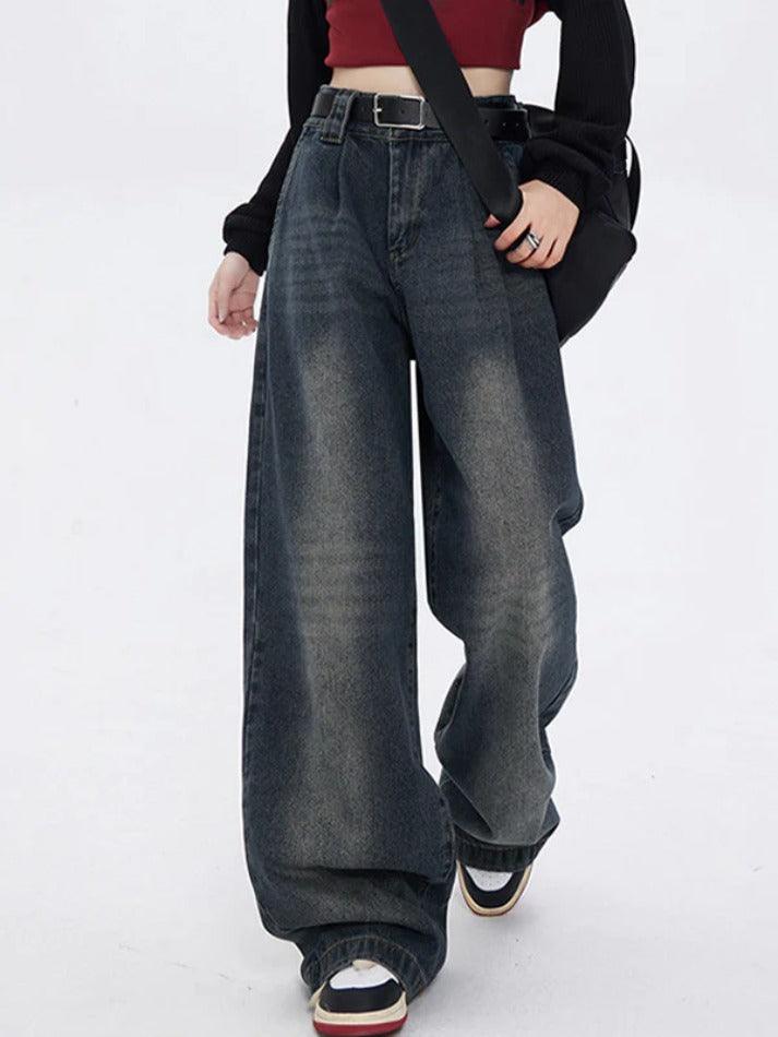 Vintage Wash High Rise Boyfriend Jeans - AnotherChill