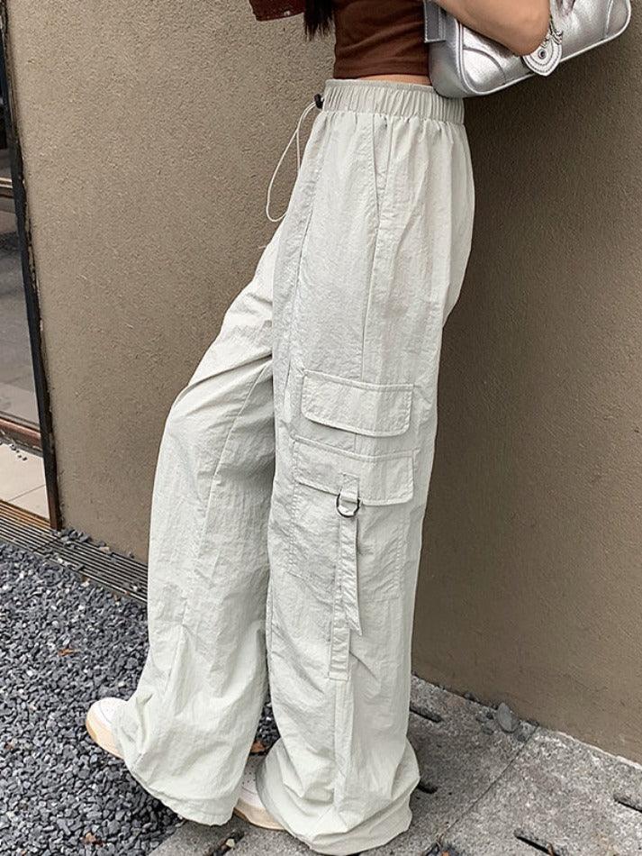 Street Parachute Wide Leg Pants - AnotherChill