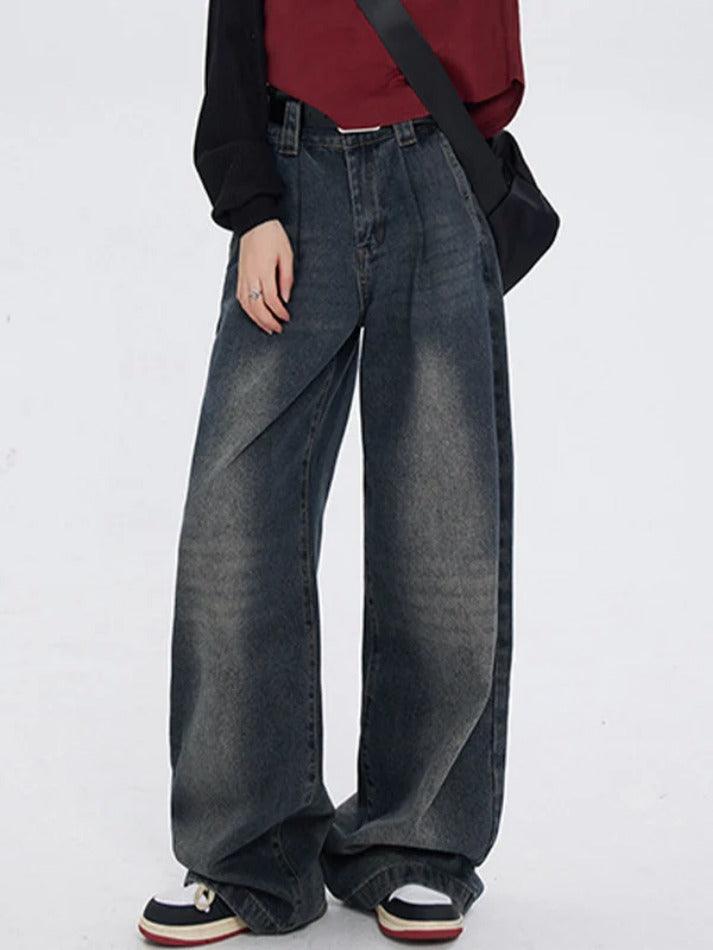 Vintage Wash High Rise Boyfriend Jeans - AnotherChill