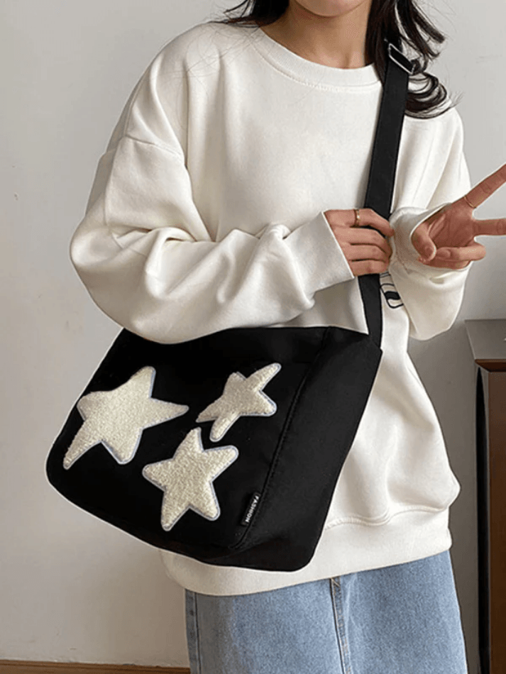 Cute Star Print Crossbody Bag - AnotherChill