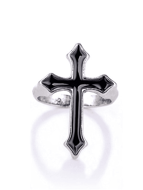 Gothic Cross Ring - AnotherChill