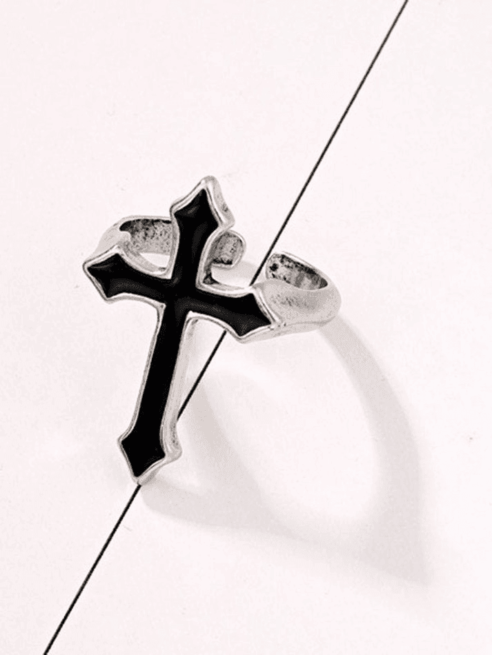 Gothic Cross Ring - AnotherChill