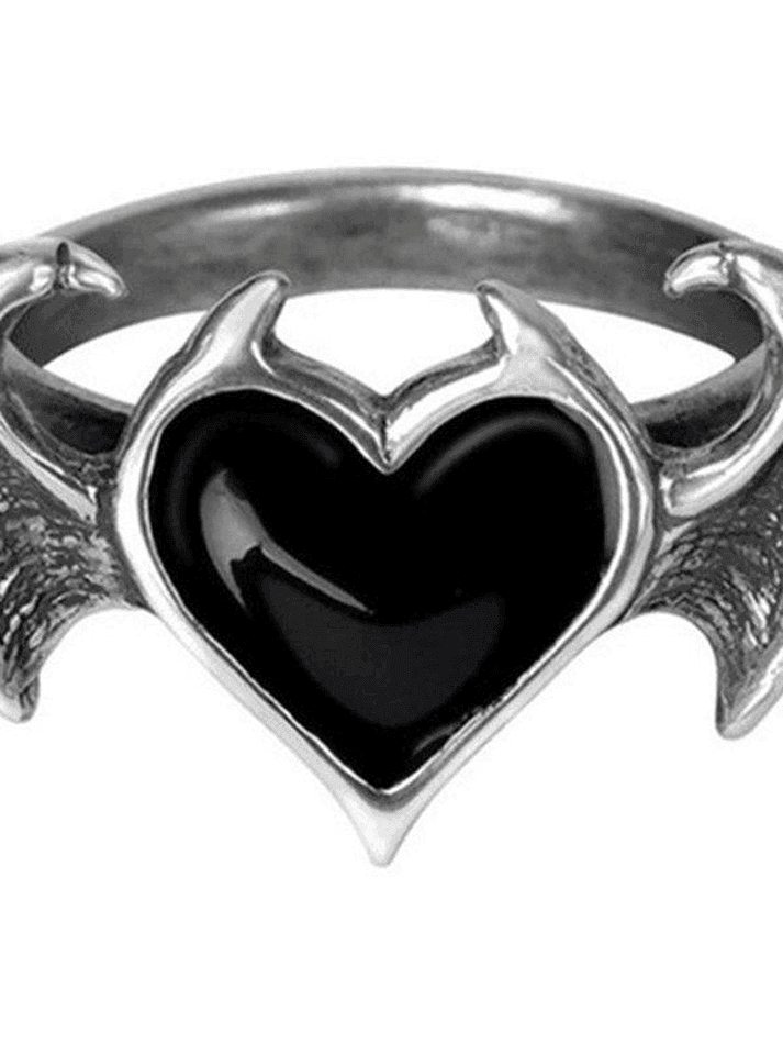 Gothic Heart Ring - AnotherChill