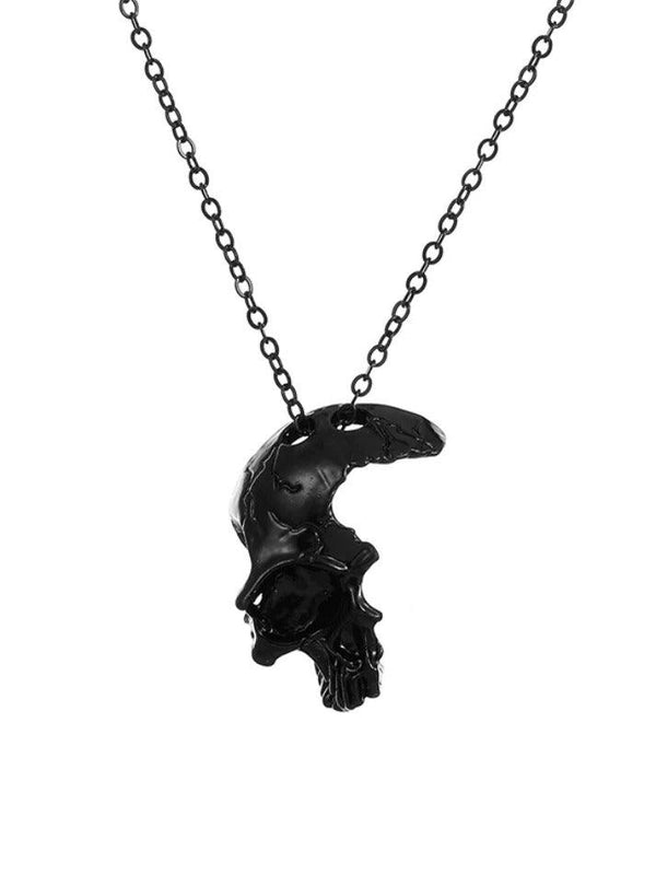 Gothic Skull Pendant Necklace - AnotherChill
