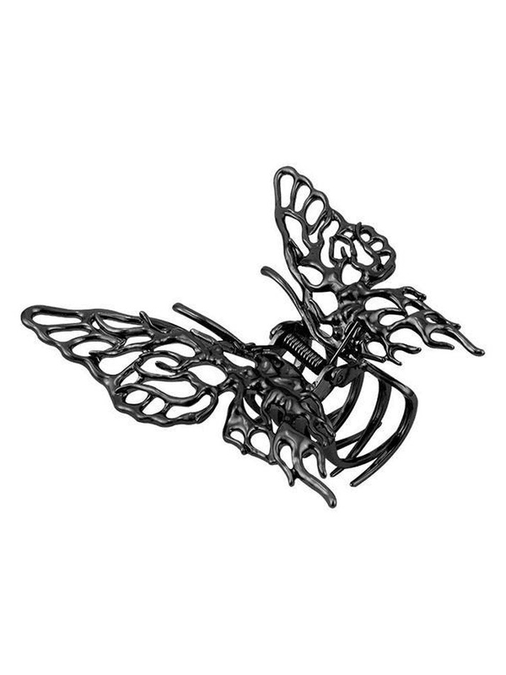Hollow Out Butterfly Large Hair Claw - AnotherChill