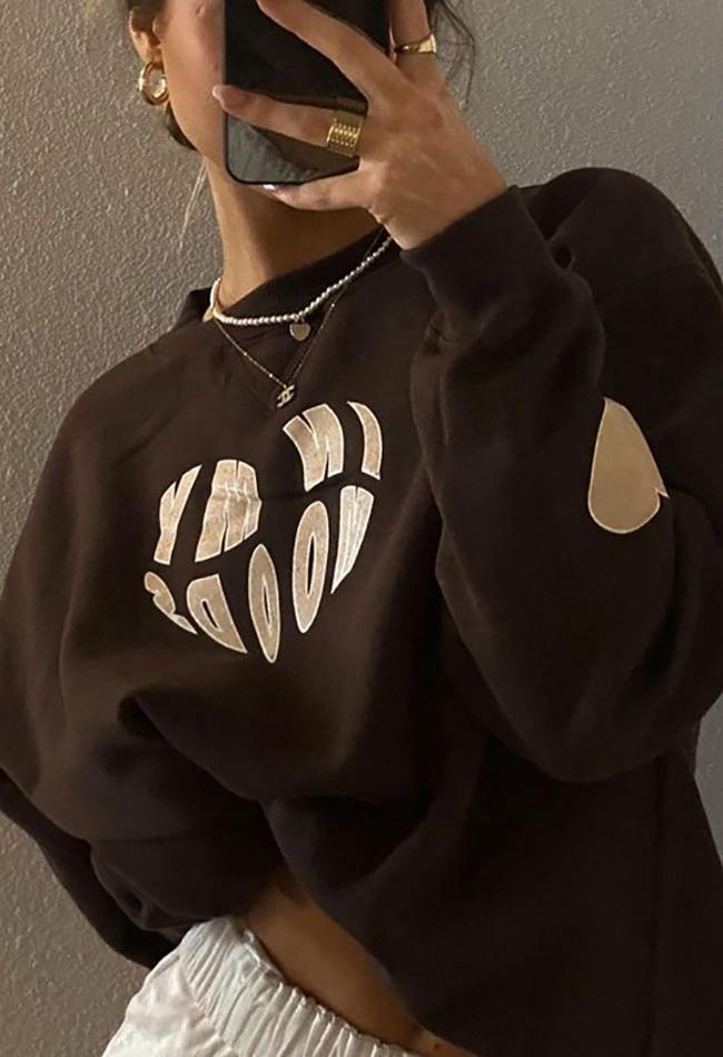 Love Letter Crew Sweatshirt - AnotherChill