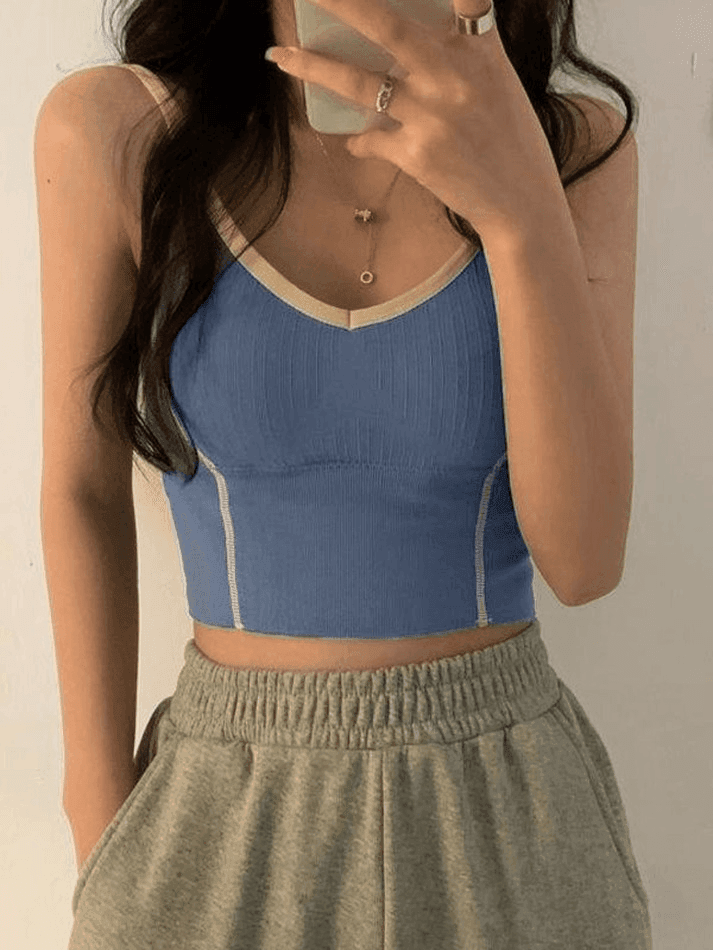 Padded Crop Cami Top - AnotherChill