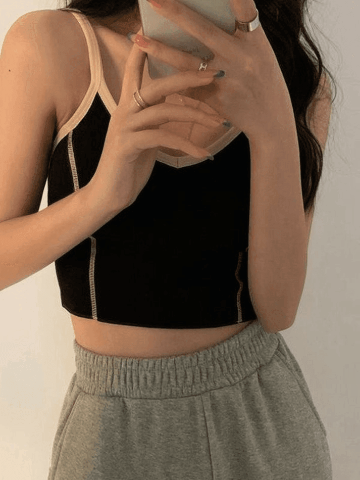 Padded Crop Cami Top - AnotherChill