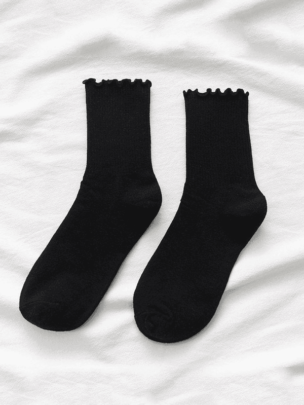 Ruffle Folds Socks - AnotherChill