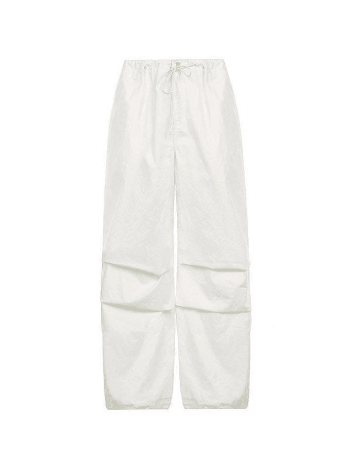 Size Friendly Low Waist Parachute Cargo Pants - AnotherChill