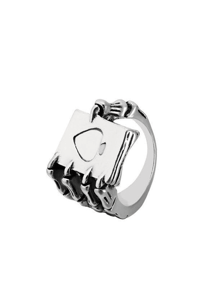 Skeleton Hand Poker Ring - AnotherChill