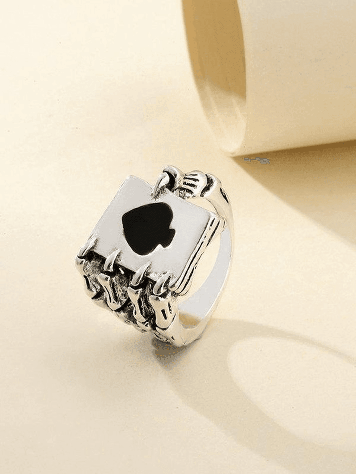 Skeleton Hand Poker Ring - AnotherChill