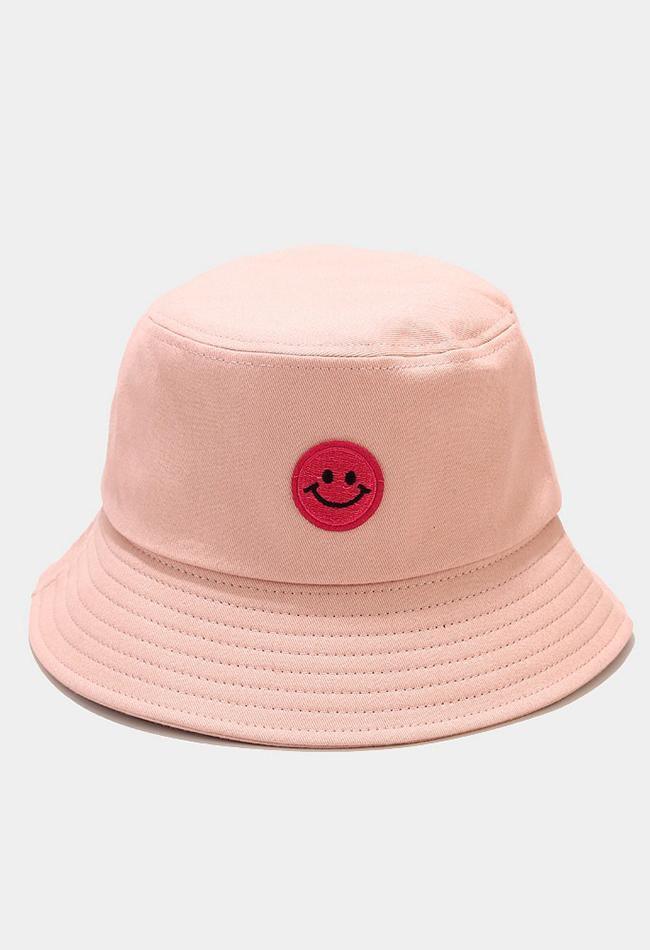 Vintage patched bucket hat