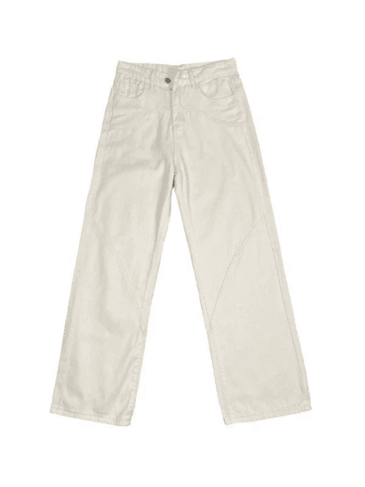 Splice Straight Leg Cargo Jeans - AnotherChill