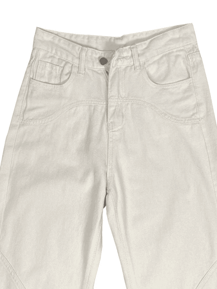 Splice Straight Leg Cargo Jeans - AnotherChill