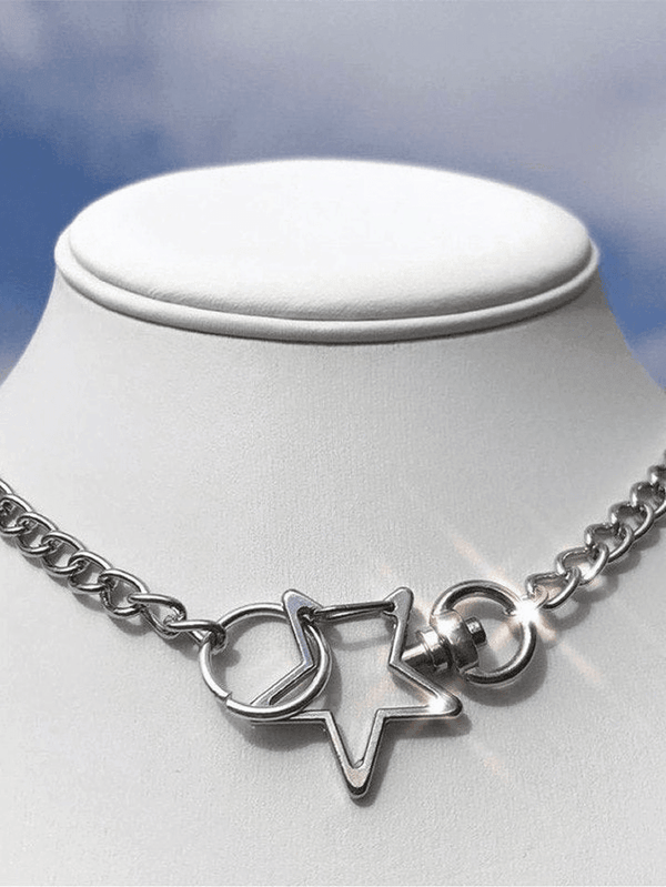 Star Charm Chain Necklace - AnotherChill