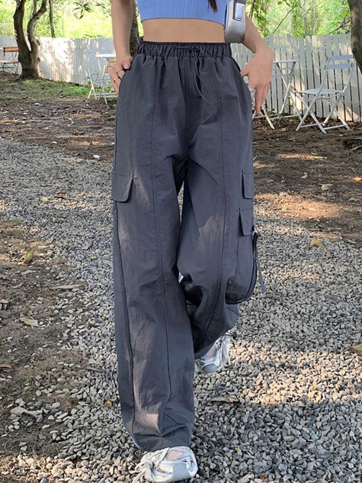 Street Parachute Wide Leg Pants - AnotherChill