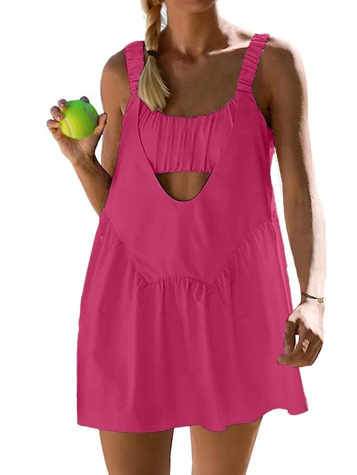 Tennis Workout Mini Dress - AnotherChill