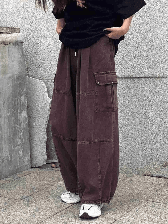 Vintage Baggy Cargo Jeans - AnotherChill