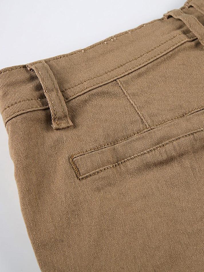 Vintage Basic Low-Waist Denim Shorts - AnotherChill