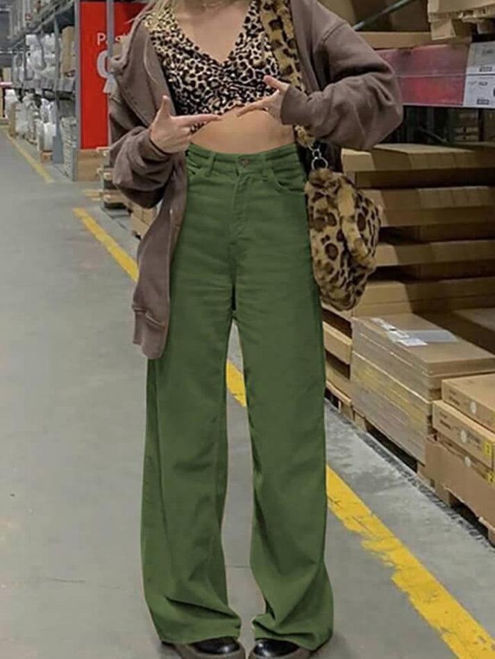 Vintage Corduroy Baggy Pants - AnotherChill