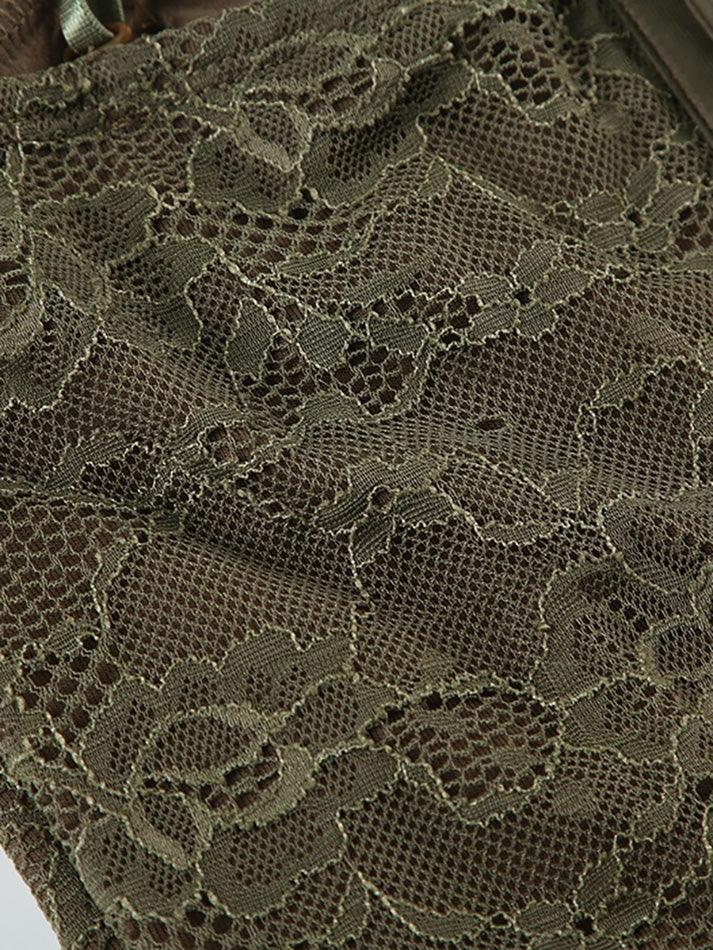 Vintage Lace Floral Detachable Cami Top - AnotherChill