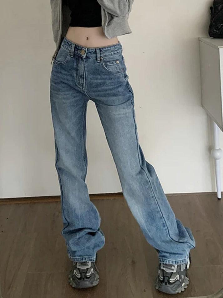 Vintage Low Rise Boyfriend Jeans - AnotherChill