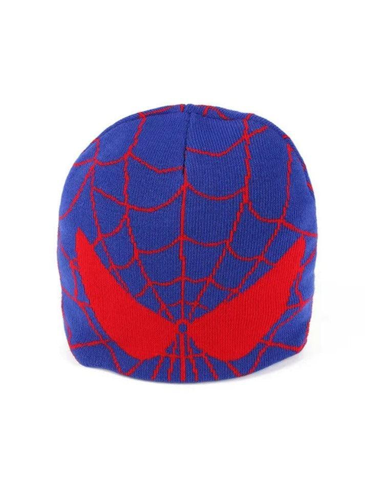 Spider Web Print Soft Beanie Hat - AnotherChill