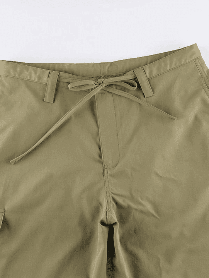 Straight Leg Pocket Cargo Pants - AnotherChill